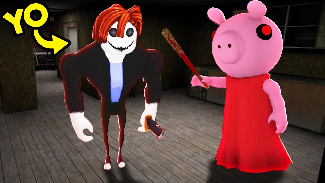 Me Disfrazo De Bakon En Piggy Quien Ganara La Batalla En Roblox - team anormal lyna roblox piggy