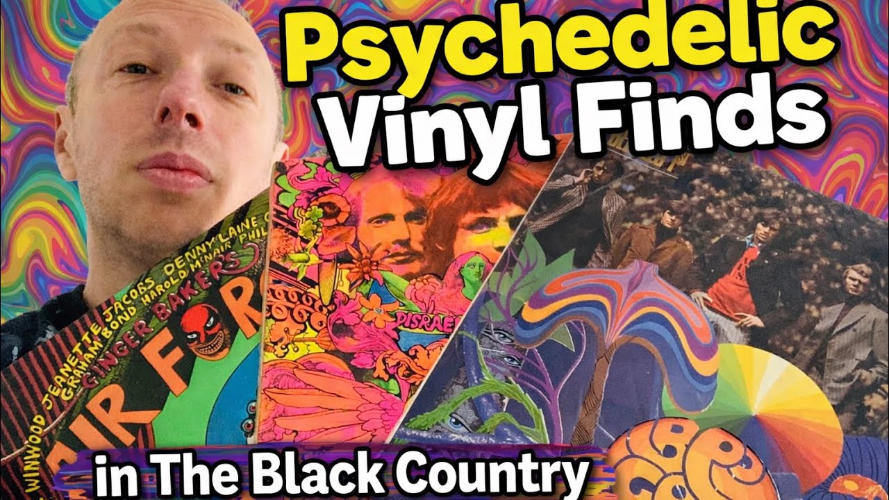 Psychedelic vinyl finds @Tims Vinyl Brierley Hill Dudley- Ginger Baker, Bee Gees