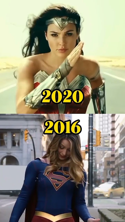 Evolution Of Wonder Women And Super Girl #shorts #dc #evolution #wonderwoman #supergirl #dceu #