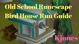 Old School Runescape Bird House Run Guide