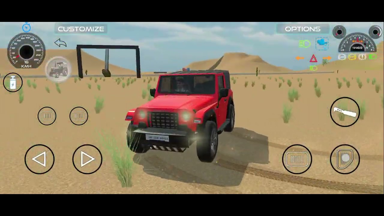 Thar offroding hawy till game #video #tarnding#thar #offroding @SKgamingstudio_73 