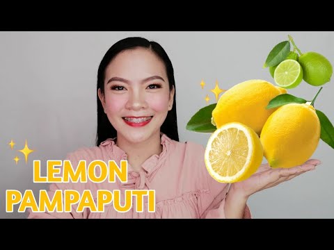Video: Paano Gumamit Ng Lemon Para Sa Kagandahan At Balat Ng Kabataan