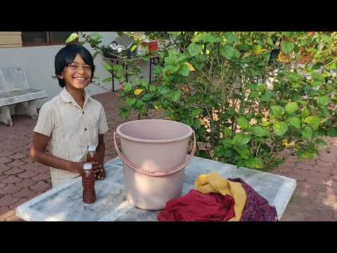 Shrekanth | Washing Clothes using Bioenzymes | Easy to use | Read the Description |