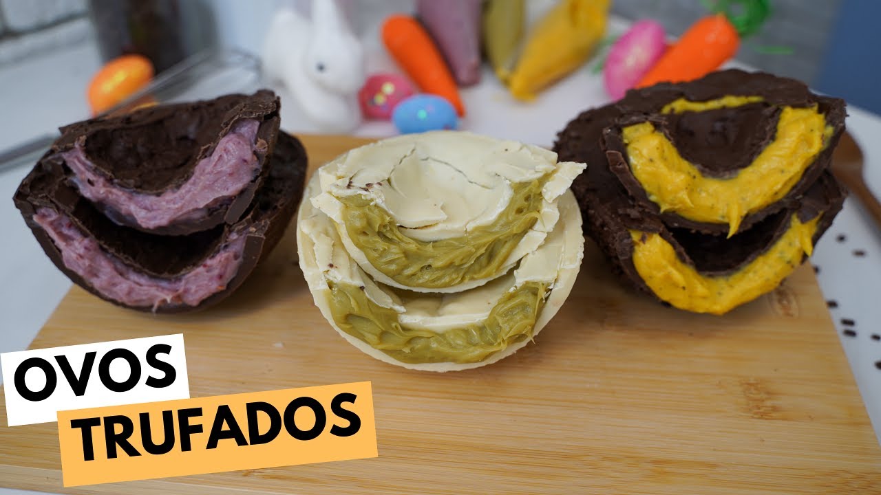 COMO FAZER OVOS DE PÁSCOA TRUFADO | FAÇA E VENDA