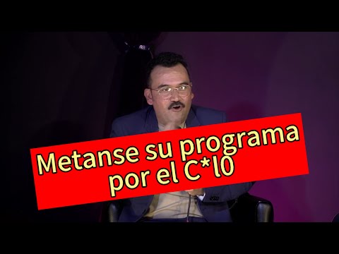 “Metanse su programa por el C*l0” Broma a Ilich Flores