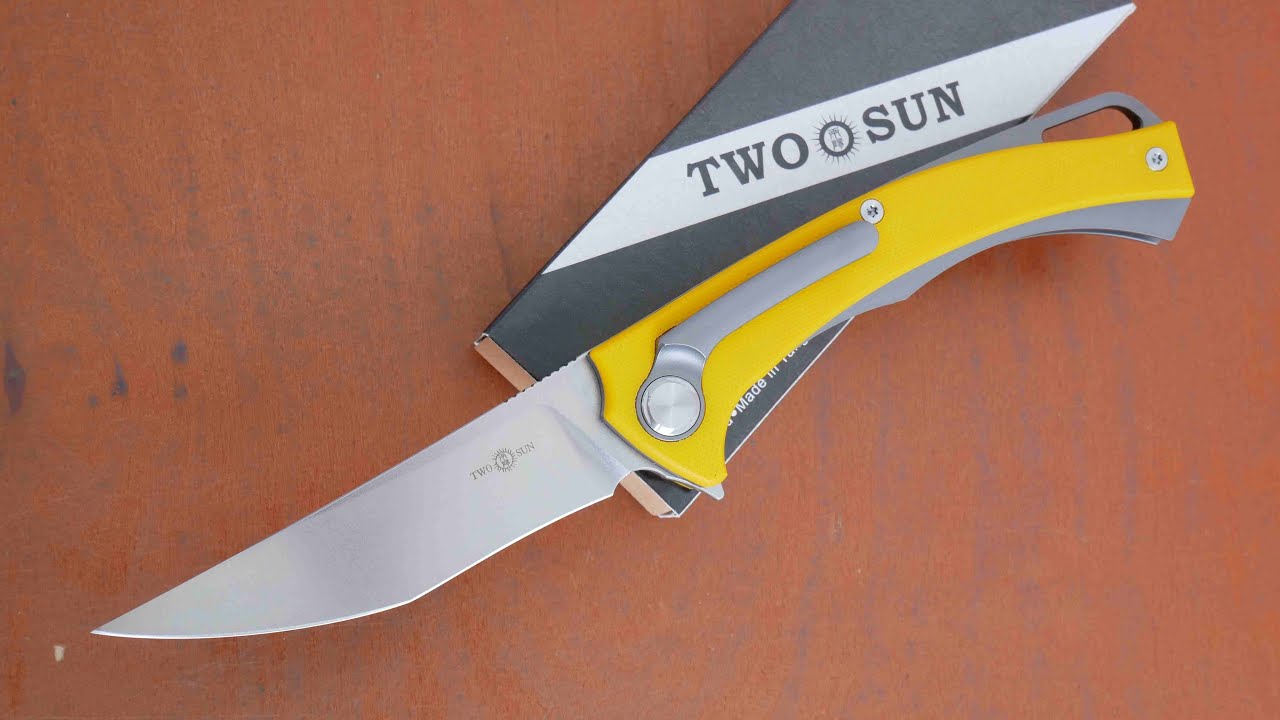 TwoSun TS157 Titanium+G10, D2