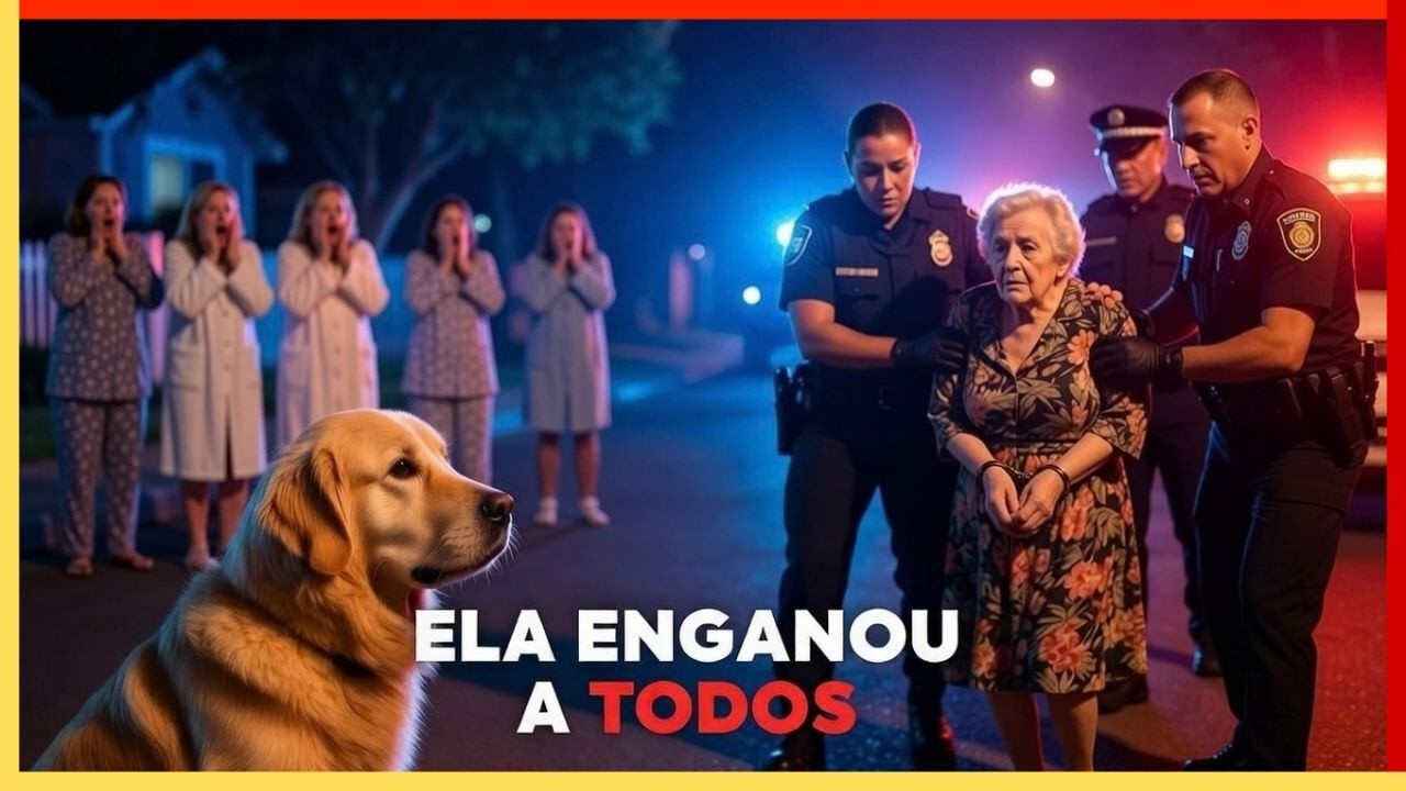 A VIZINHA ERA UMA VOVÓ ADORÁVEL... Até Que o GOLDEN RETRIEVER Descobriu o Que Ela Escondia no Porão!