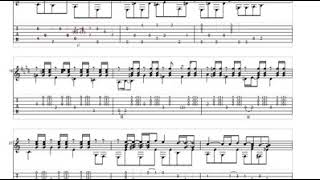 Video thumbnail of "[TAB Score] Freight Train (Key of C & E) - Tommy Emmanuel"