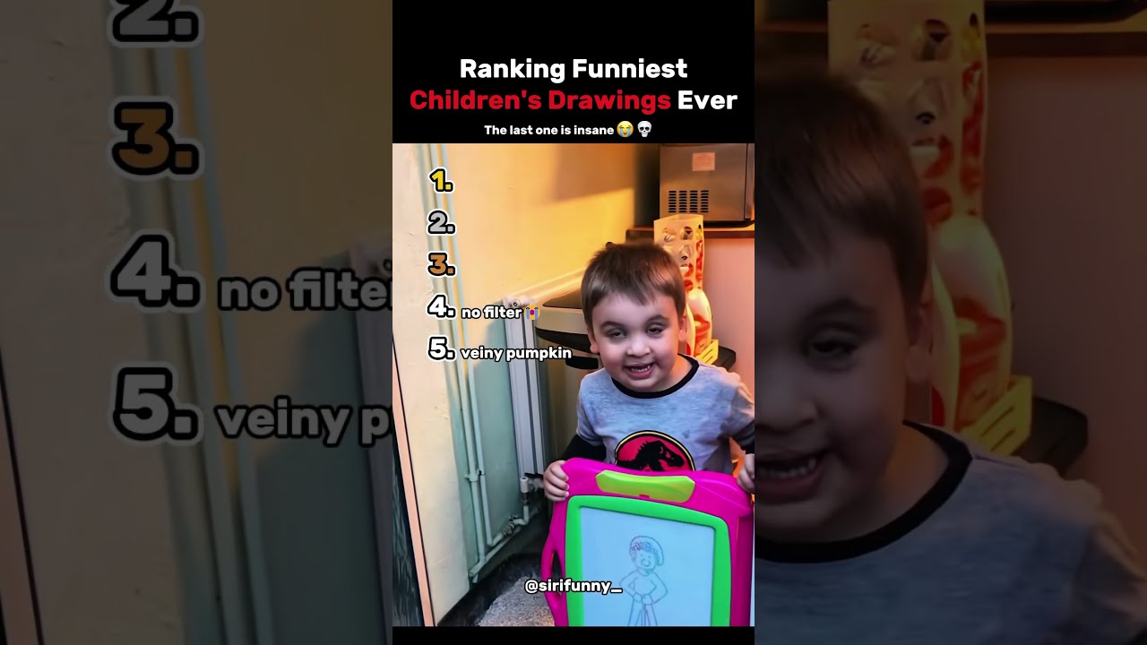 Ranking The Top 5 Funniest Children S Drawings Ever
