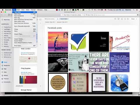 Video: Come Creare Una Nota In Evernote