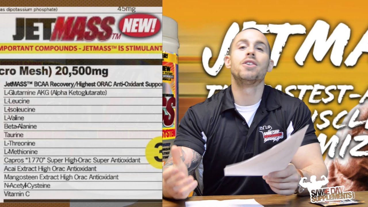 JetMass by GAT Review Muscle Builder - YouTube