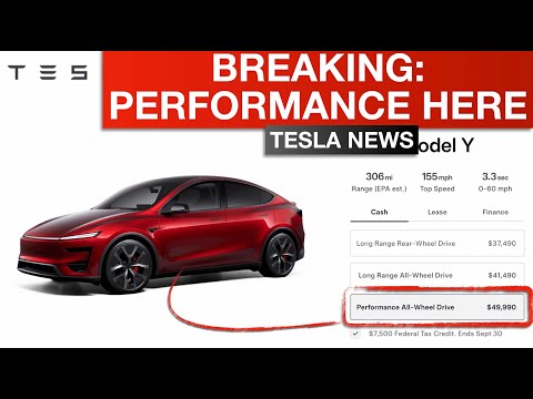 Breaking: Tesla Model Y Performance Finally Here - Everything You Need To Know!!