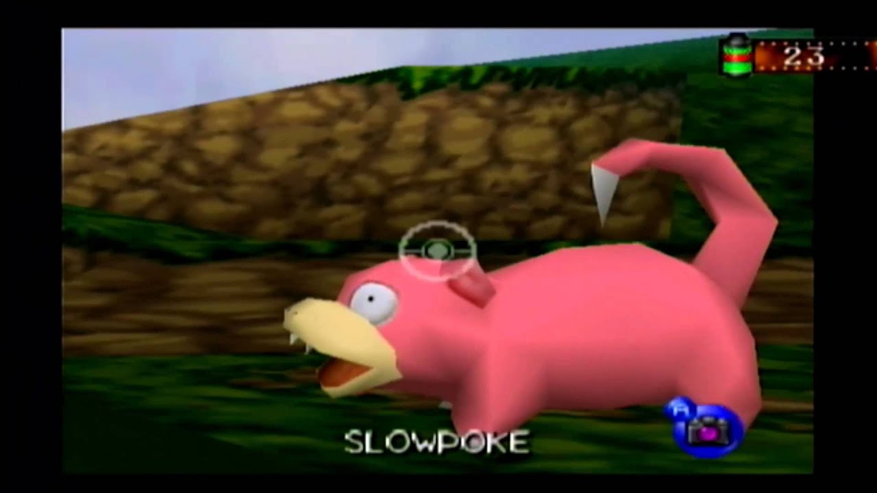 Pokémon Snap N64 part.4 The River (Rio) Plant/Water PoKeMon´s