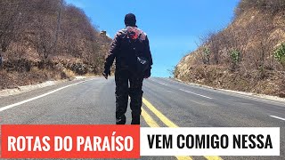 Passando pelas cidades pequenas Rota do Paraiso nordestino.