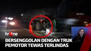 Ngilu Pengendara Motor Di Pangandaran Tewas Terlindas Truk  Kabar Pagi Tvone