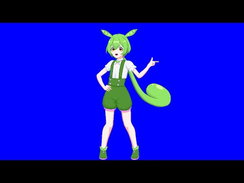 格ゲー待機モーションずんだもんBB