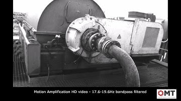 IRIS M Motion Amplification of a Centrifuge vibration problem