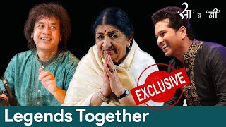 Lata Mangeshkar I Ustad Zakir Hussain I Sachin Tendulkar I Together First time ever I Exclusive HD by Savani Events 97,738 views 2 years ago 4 minutes, 34 seconds