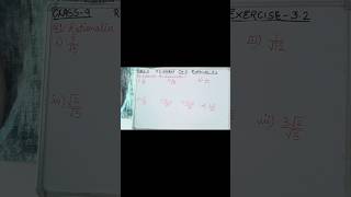 class 9th maths CHAPTER 3 RATIONALIZATION Q - 1 RD SHARMA