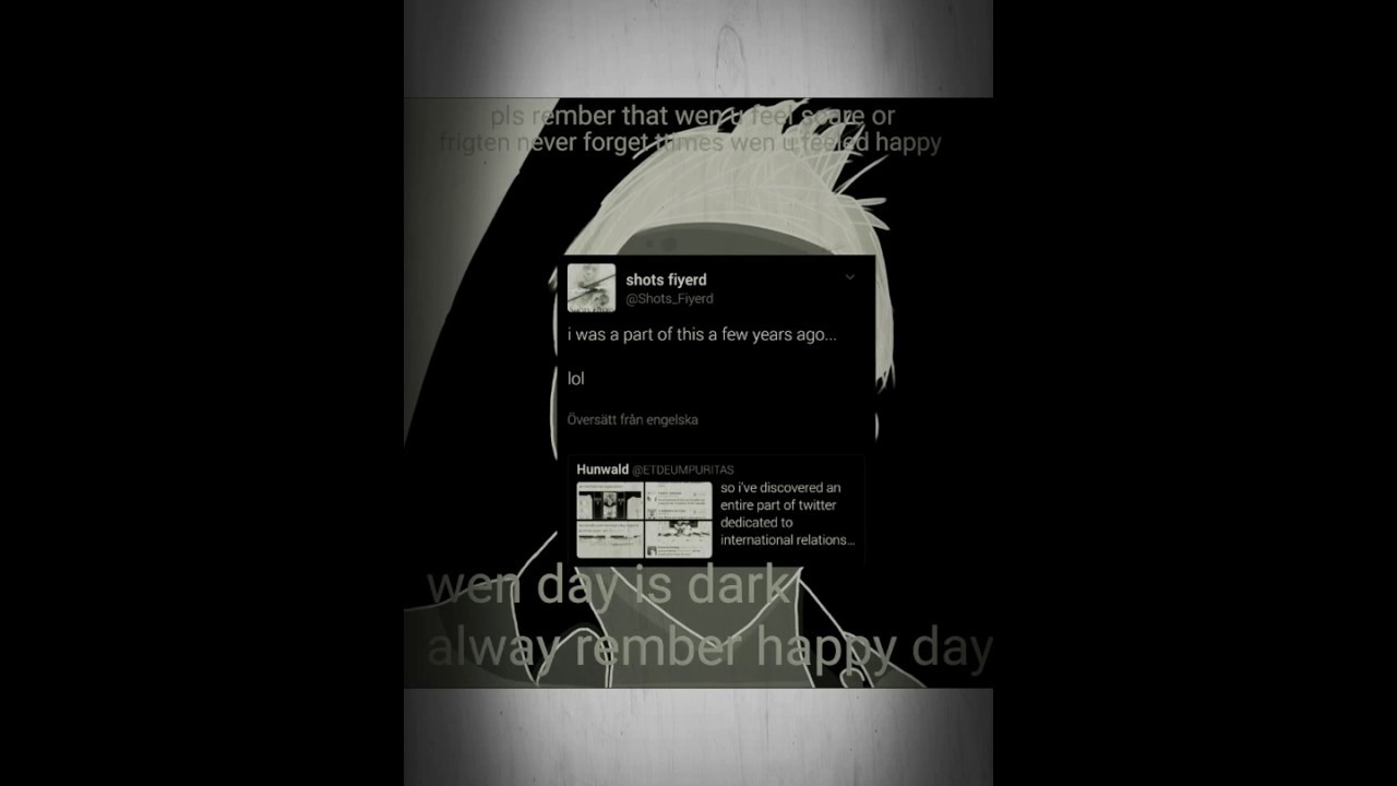 wen day is dark alway rember happy day - YouTube