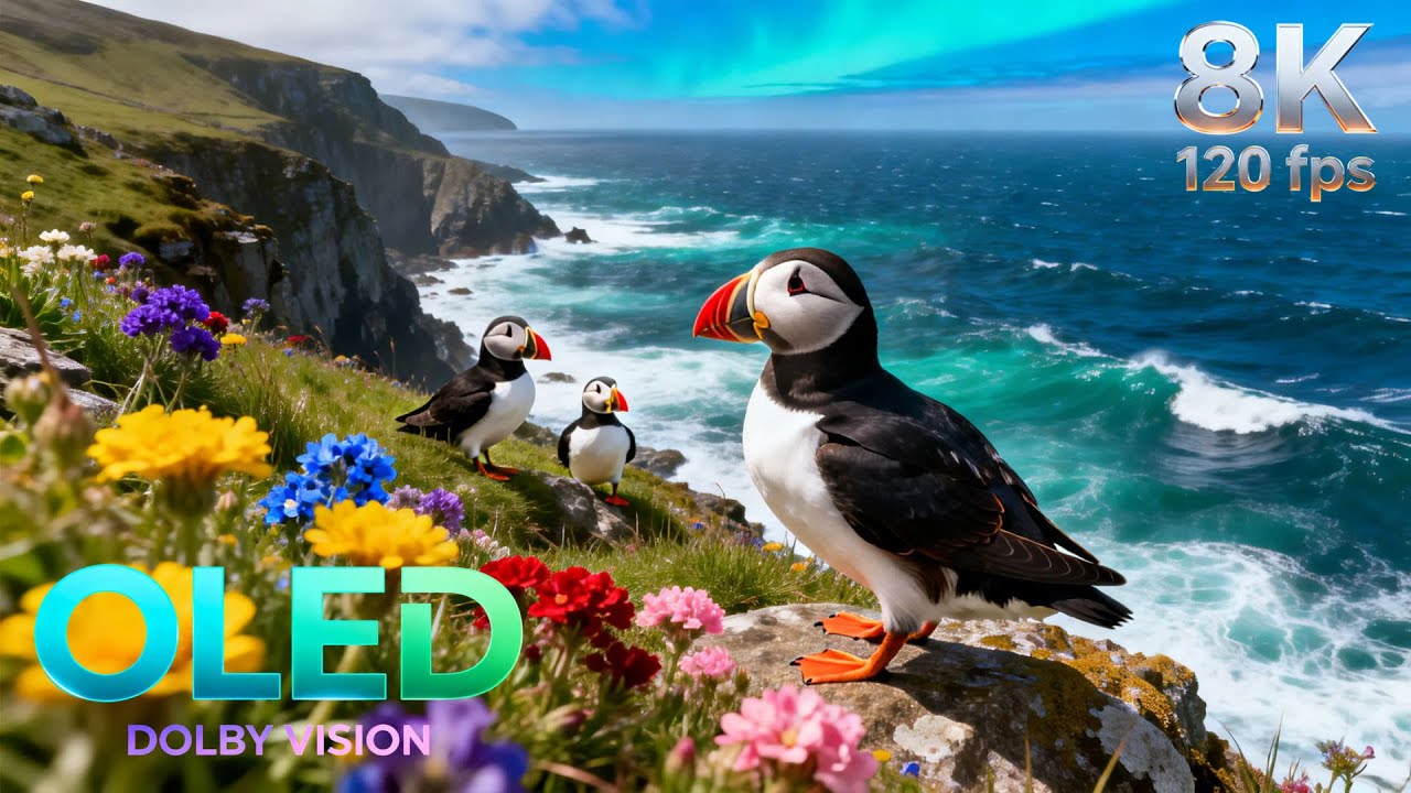 Amazing Birds of the World 🦜 | 16K HDR 240fps Dolby Vision