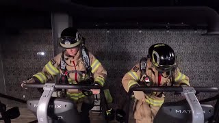 Anchorage Firefighters take part in 9/11 step challenge