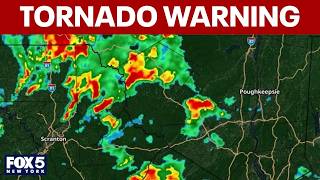 Tornado warning for Sullivan, Morris counties