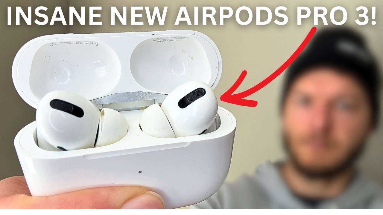 Airpods Pro 3 NEW FEATURES LEAKED - 5 Upgrades YOU Need To Know
