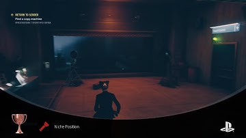 Control Ultimate Edition (PS5): Niche Position Trophy