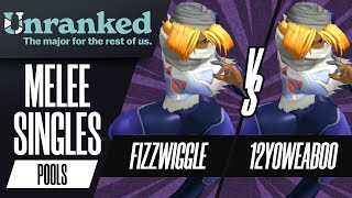 Fizzwiggle (Sheik) vs 12YOweaboo (Sheik) - Unranked 2025 - Melee Singles - Pools
