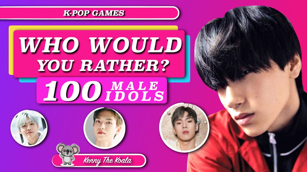 Who Would You Rather? MALE IDOLS EDITION! |K-POP GAME|