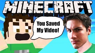 Saving TOBUSCUS' video! | Minecraft Highlights