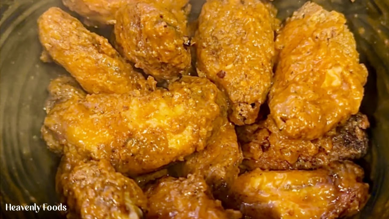 Buffalo Fried Wings Recipe KFC Style YouTube