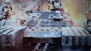 Building a Star Wars Rouge One Hovertank for 6inch scale figures! Ep1
