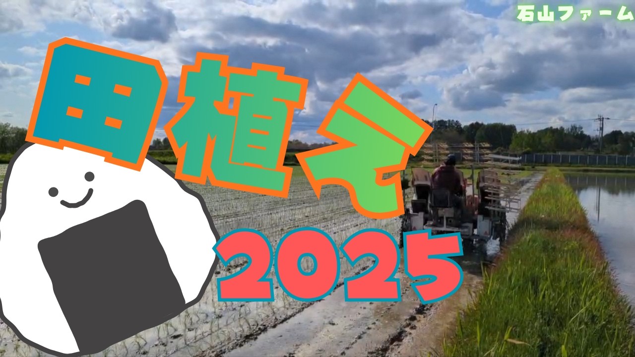 【米】2025年 田植え