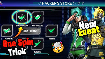 FREE FIRE NEW HACKER STORE EVENT - FREE FIRE NEW EVENT | TECHNO BANDA