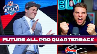 The Patriots New STUD QB! | Patriots Pick Drake Maye Live Draft Reaction