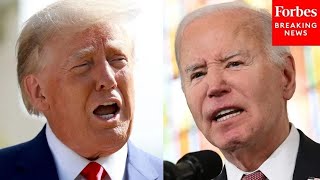 Trump Rails Against Biden In Michigan: 'Every Single Thing He Touches Turns To S---'