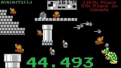 Super Mario Bros 8-4IL speedrun in 44.493 PB (8-J)