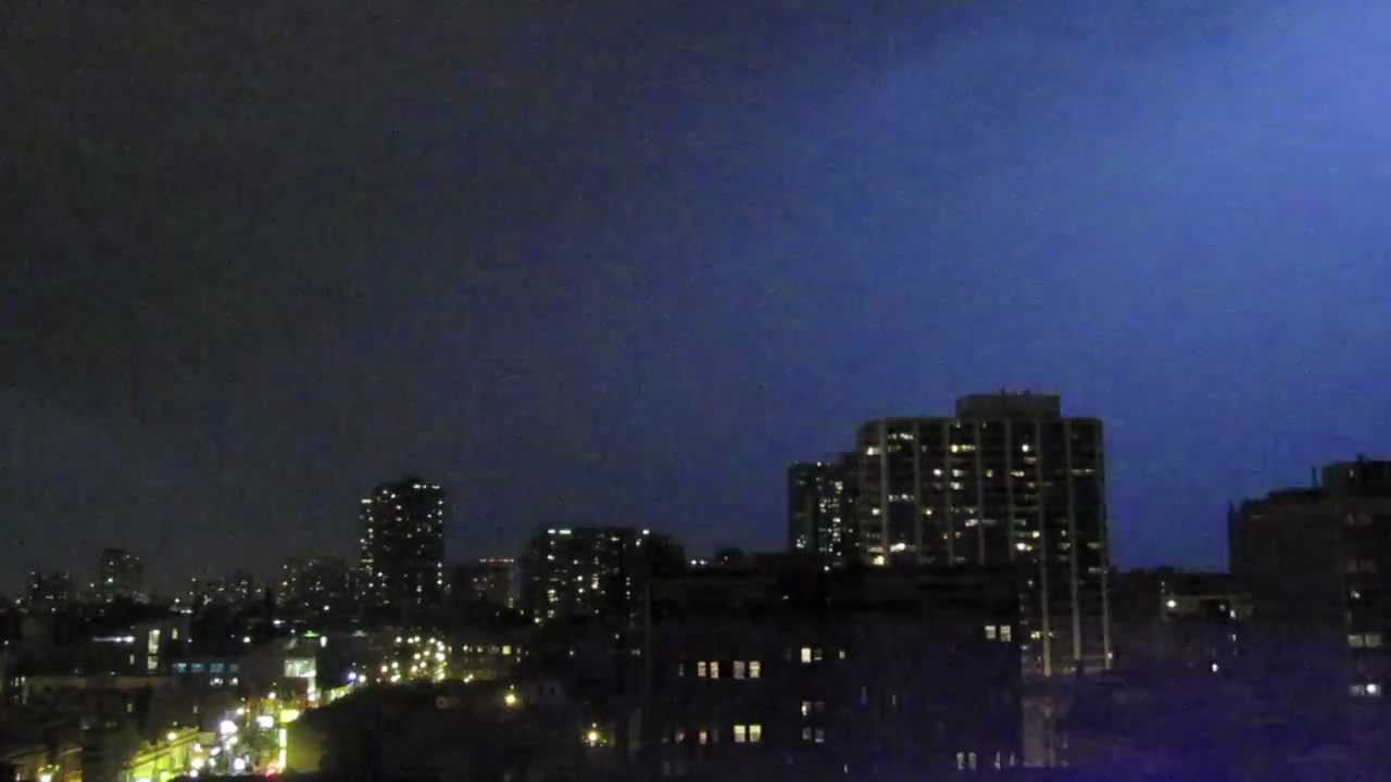 Chicago Lighting Storm, June 30th  2011