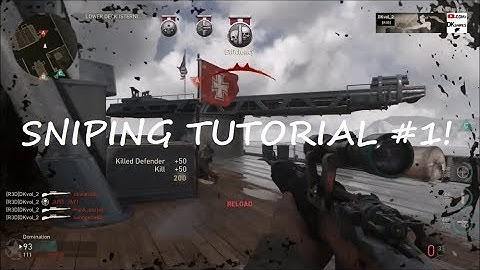 How to Quickscope on CoD WW2! Dragging vs Centering! WWII Sniping Tutorial! #R3D powered by @JerkyXP
