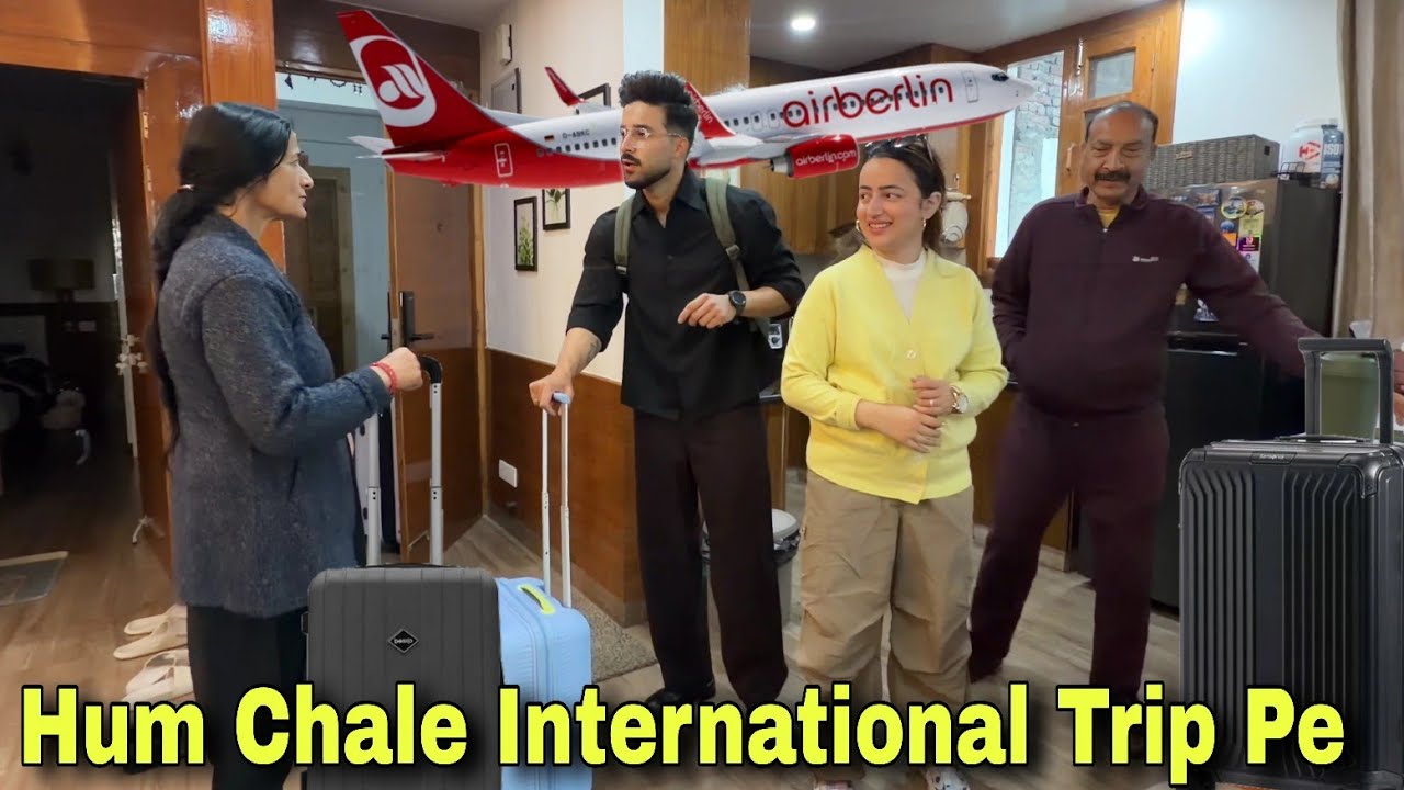 Hum Chale Anniversary Ke Liye International Trip Pe || Holi Celebration || Jyotika and Rajat