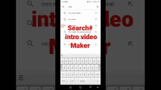 How make intro for youtube channel in 1 minute #intromaker#howmakeintro screenshot 1