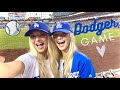 DODGER GAME VLOG // Sneaking in to see the players!!