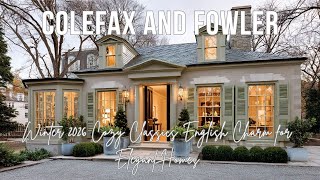 Winter Cozy Classics Inspired by Colefax and Fowler English Charm for Elegant Homes
