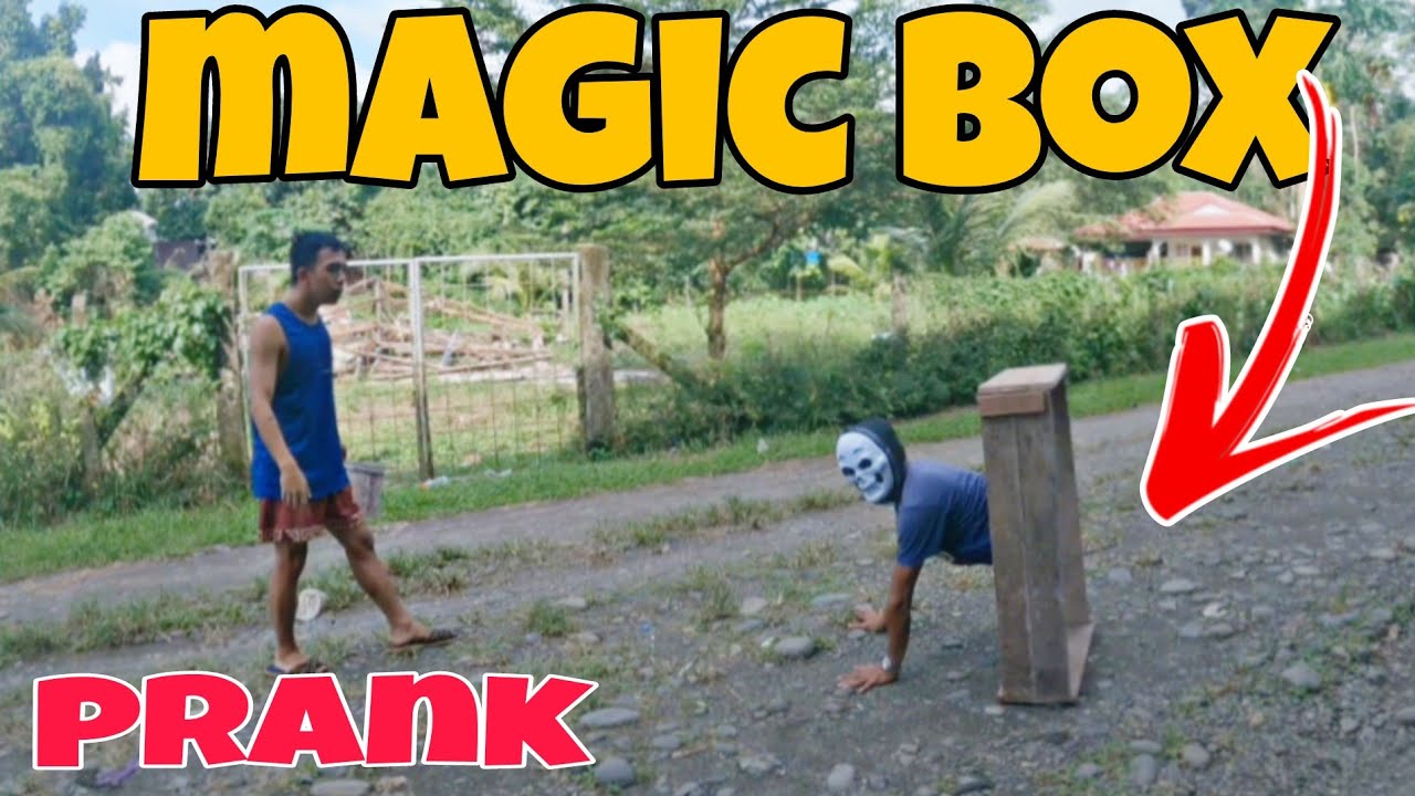 СМЕШНОЕ ВИДЕО РОЗЫГРЫША С ВОЛШЕБНОЙ КОРОБКОЙ