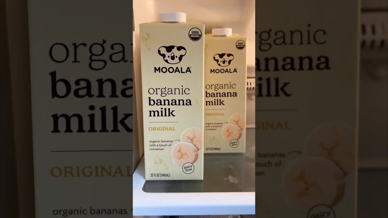 Banana Milk Is A Thing?! 🍌🥛🤩