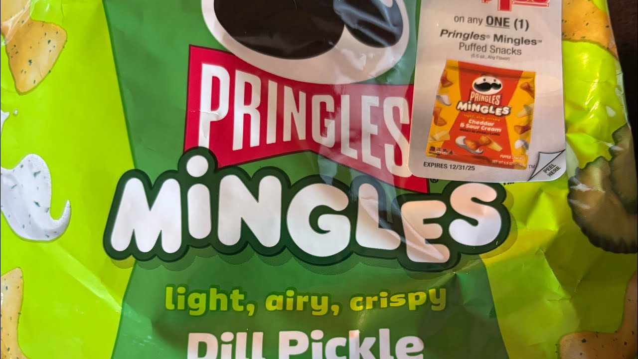 Taste test Pringles Mingles dill pickle and ranch