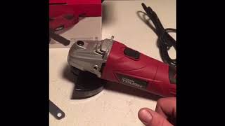 Hyper Tough 6amp Angle Grinder