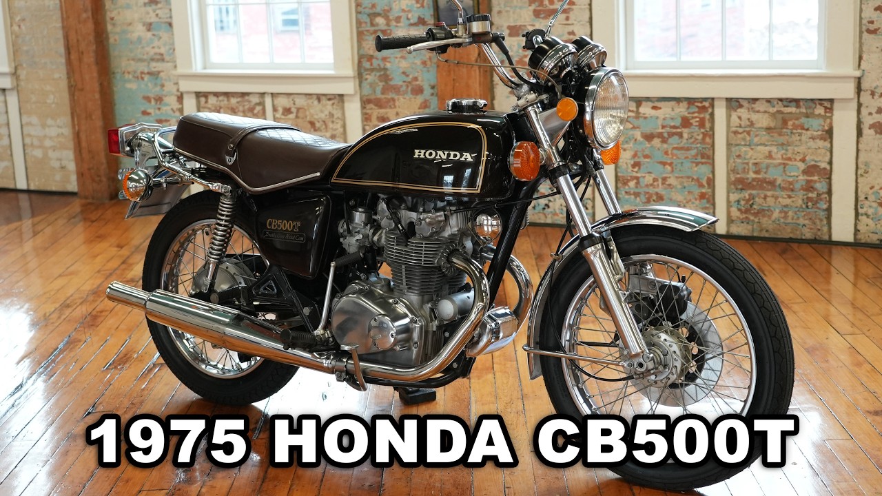 1975 HONDA CB500T - YouTube